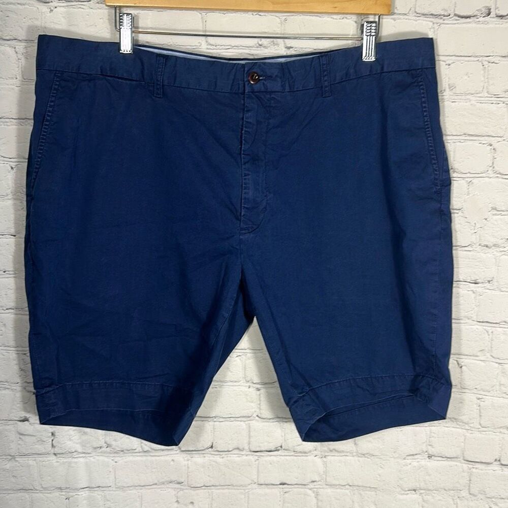 Polo Ralph Lauren Mens Khaki ‎ Stretch Classic Fit Shorts size 42 Navy Blue